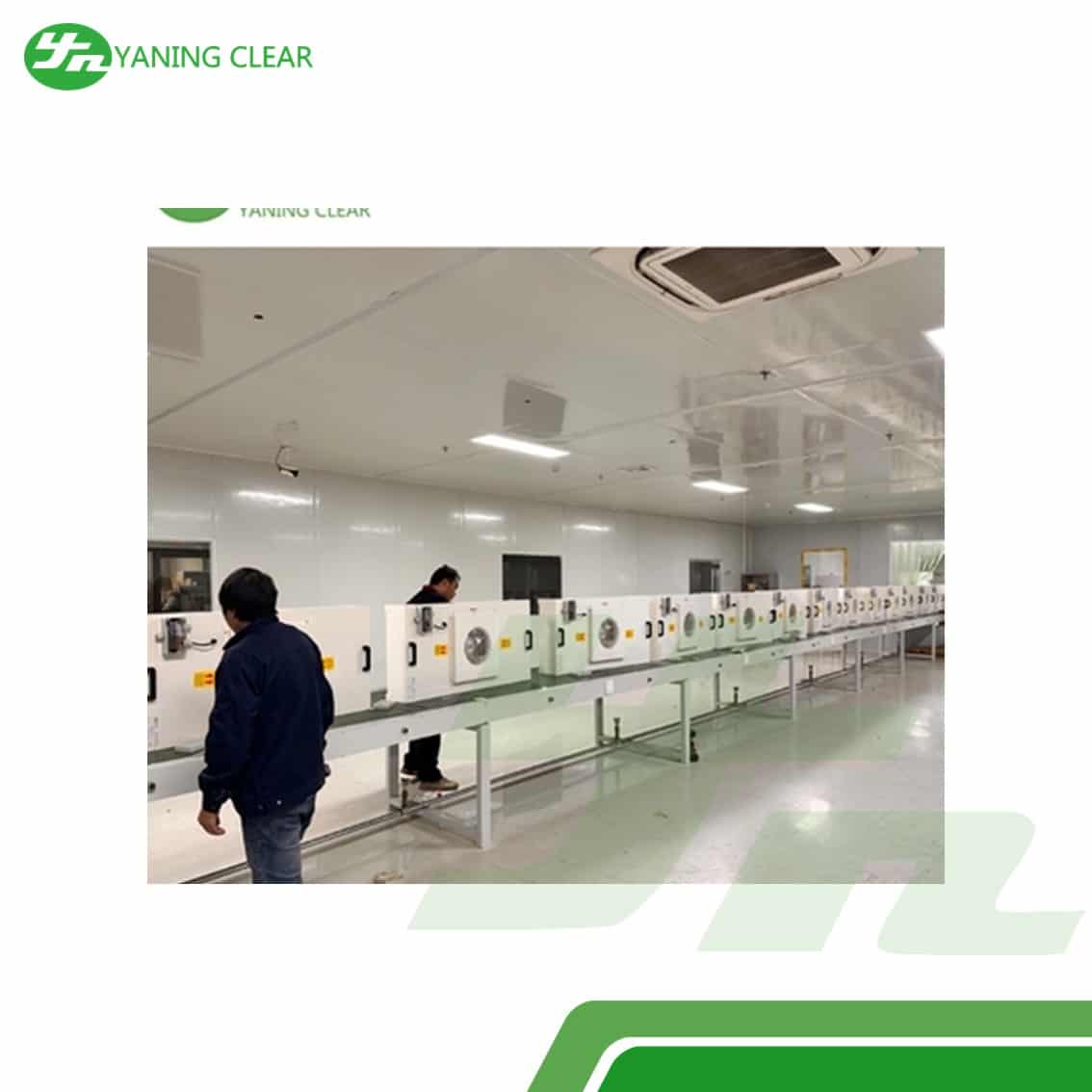 Low Power Consumption Industrial Fan Filters , Fan Filter Unit For Clean Room (4)