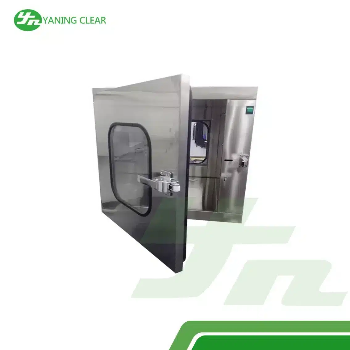 Mechanical Interlock Cleanroom Pass Box Common Interlocking Pass Thru Full Stainless Steel (4)_result
