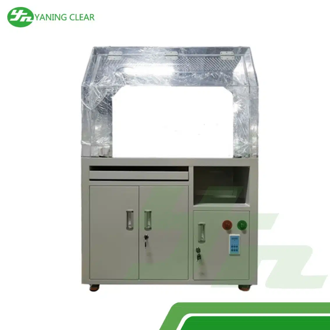 Medical Modular Laminar Flow Hood 200W Clean Room SUS304 Galvanized (4) Laminar air flow hood stainless steel SUS304 sistem modular daya 200 watt untuk rumah sakit
