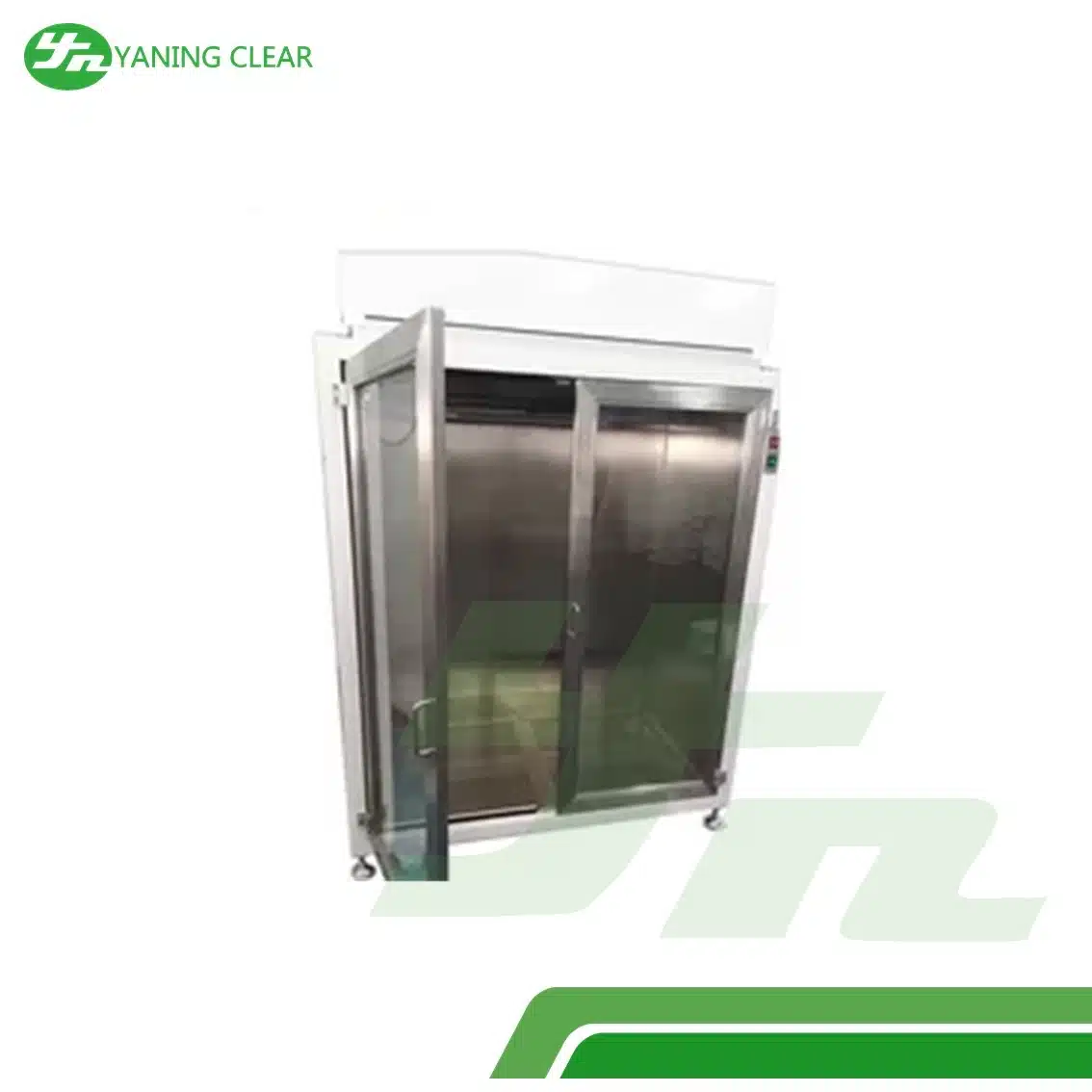 Mini Laminar Flow Clothes Storage Cabinets With Doors , SS Clean Room Furniture (1)