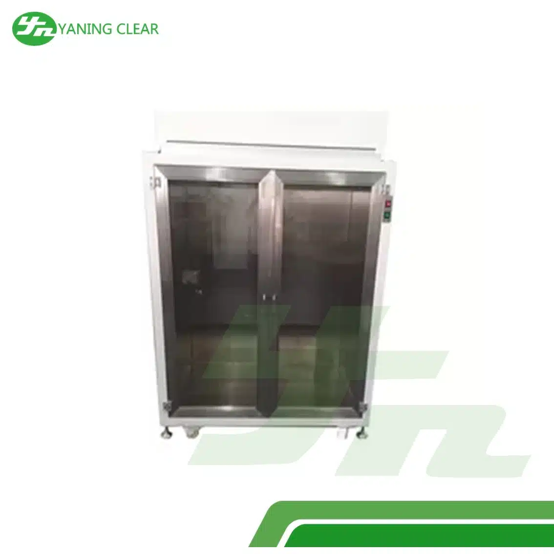 Mini Laminar Flow Clothes Storage Cabinets With Doors , SS Clean Room Furniture (2)