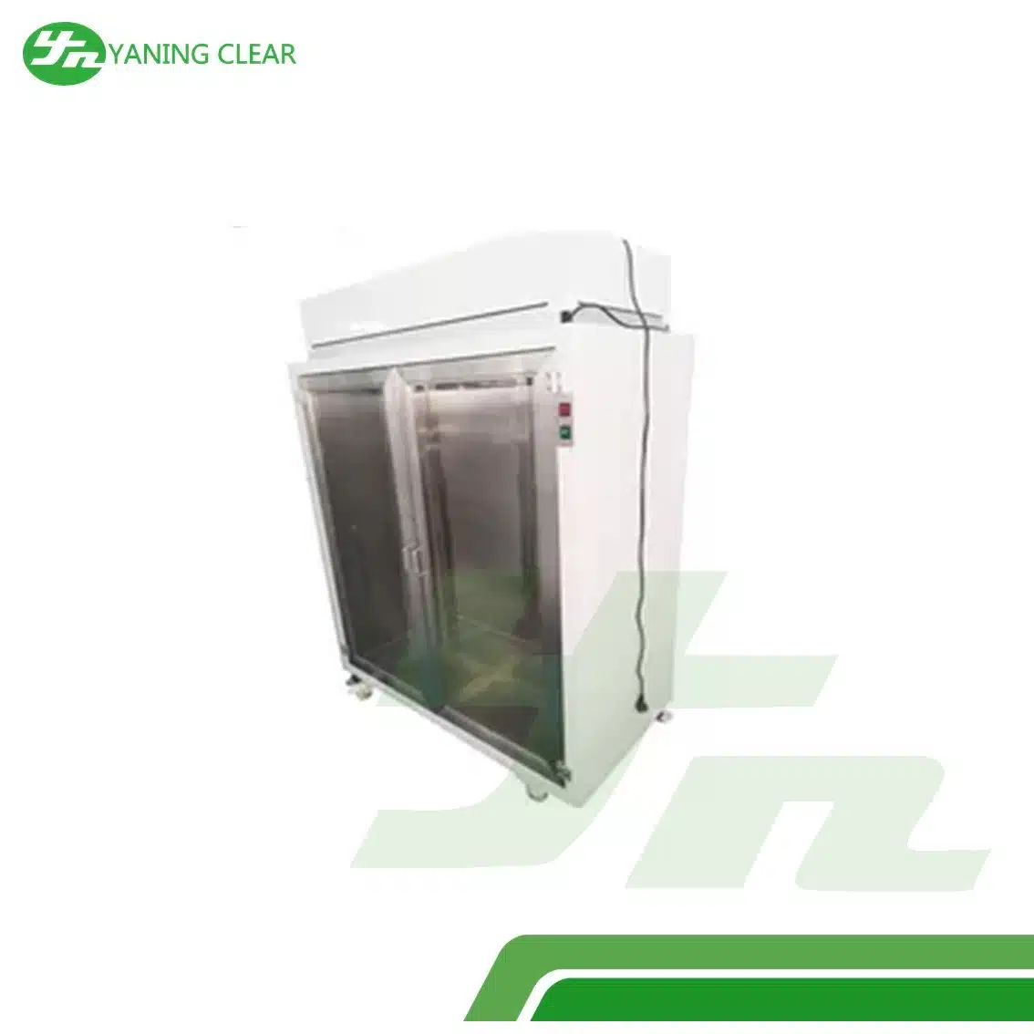 Mini Laminar Flow Clothes Storage Cabinets With Doors , SS Clean Room Furniture (4) Lemari penyimpanan pakaian cleanroom untuk ruang bersih