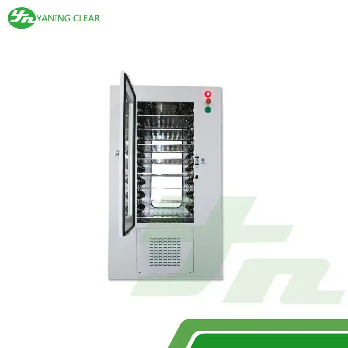 Multi Nozzle Air Shower Cleanroom Pass Box Interlocking System For Materials (3)