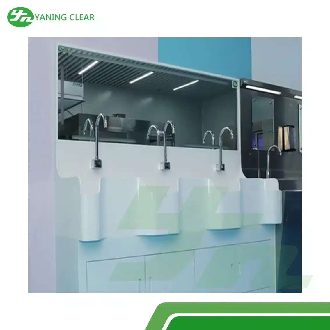 Operating Room Equipment Medical Scrub Sink Dupont Scrub Sink for Hospital (2) Scrub sink cuci tangan untuk rumah sakit