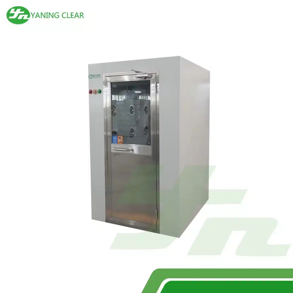 PLC SUS304 Door Air Shower Equipment 27mS Clean Room Booth (3)_result