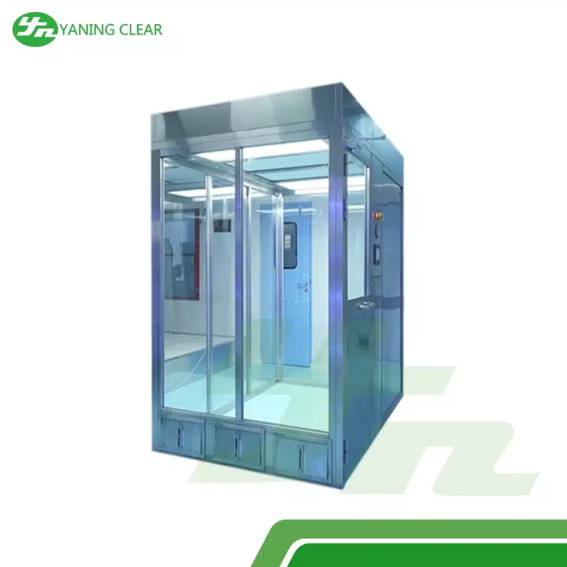 Portable Clean Room Laminar Clean Air (2) Ruang bersih (cleanroom) tipe mobile untuk pabrik