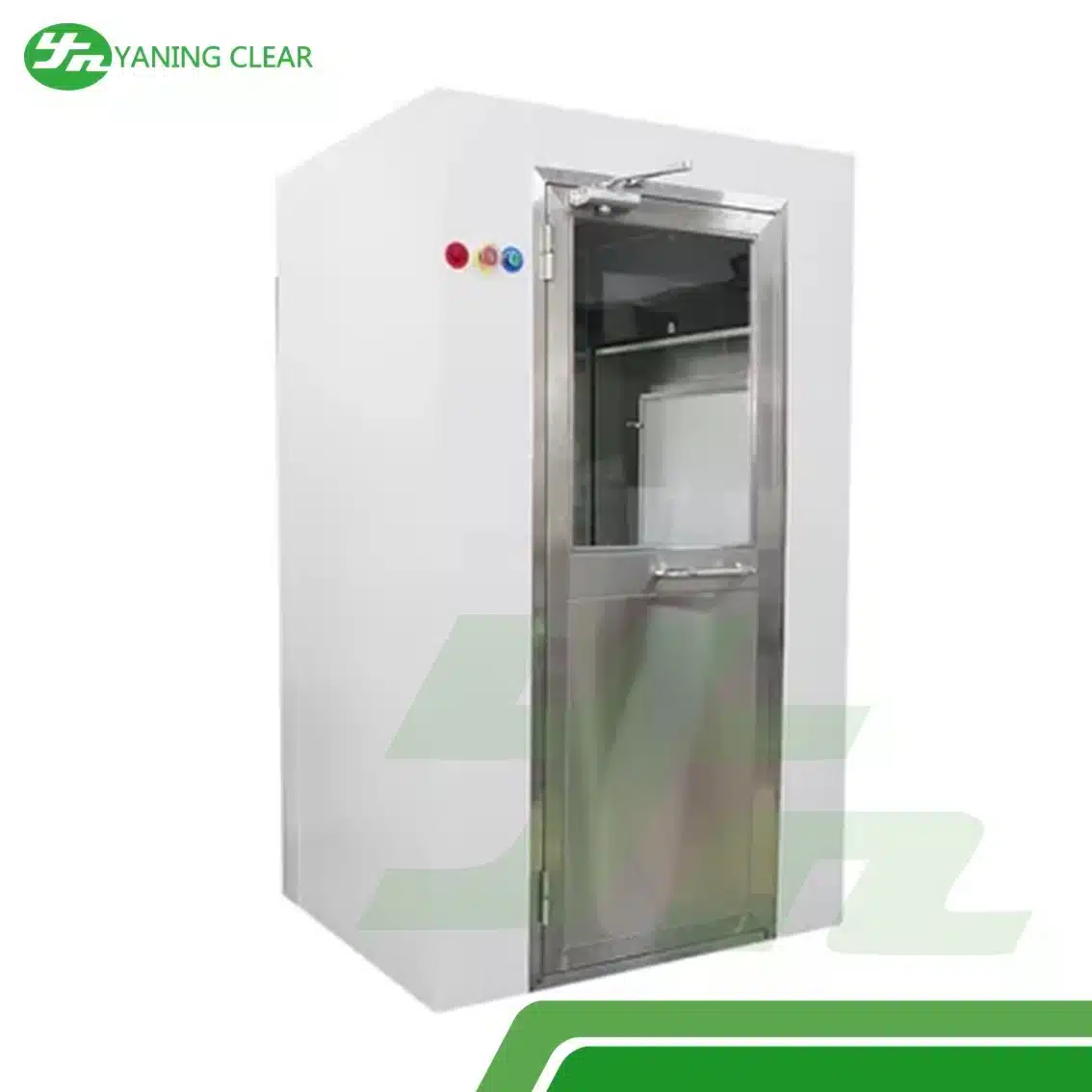 Powder Coating 1.1KW Cleanroom Air Shower Steel Frame (4)