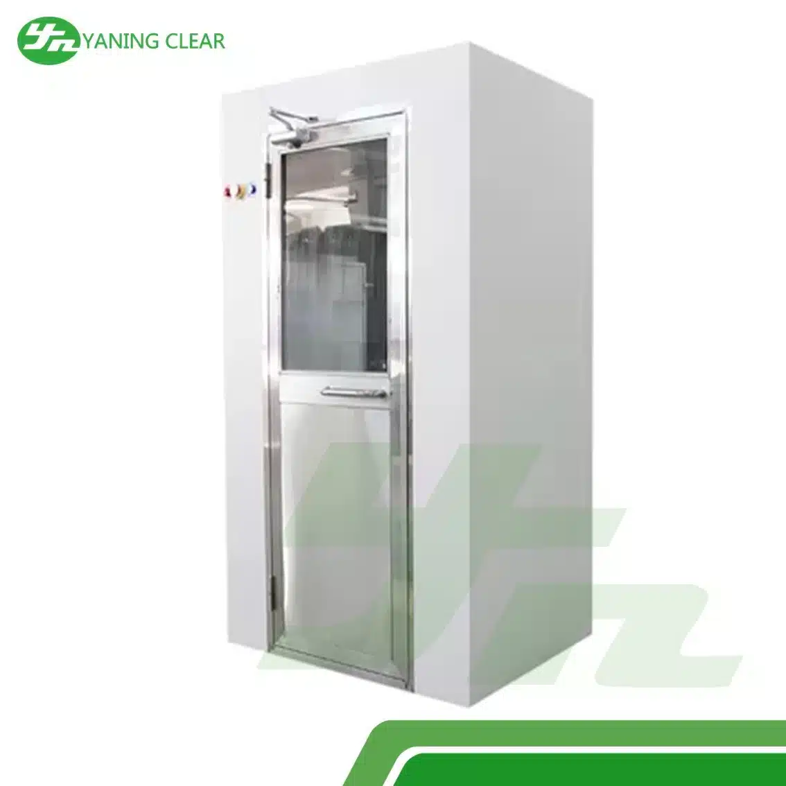 Powder Coating 1.1KW Cleanroom Air Shower Steel Frame (5)
