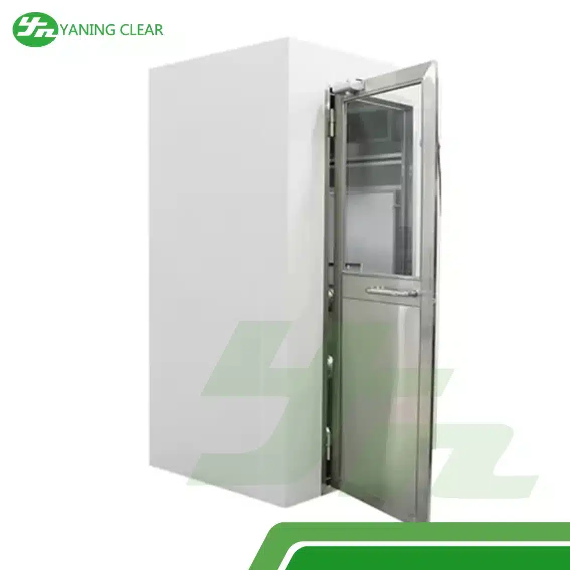Powder Coating 1.1KW Cleanroom Air Shower Steel Frame (6)