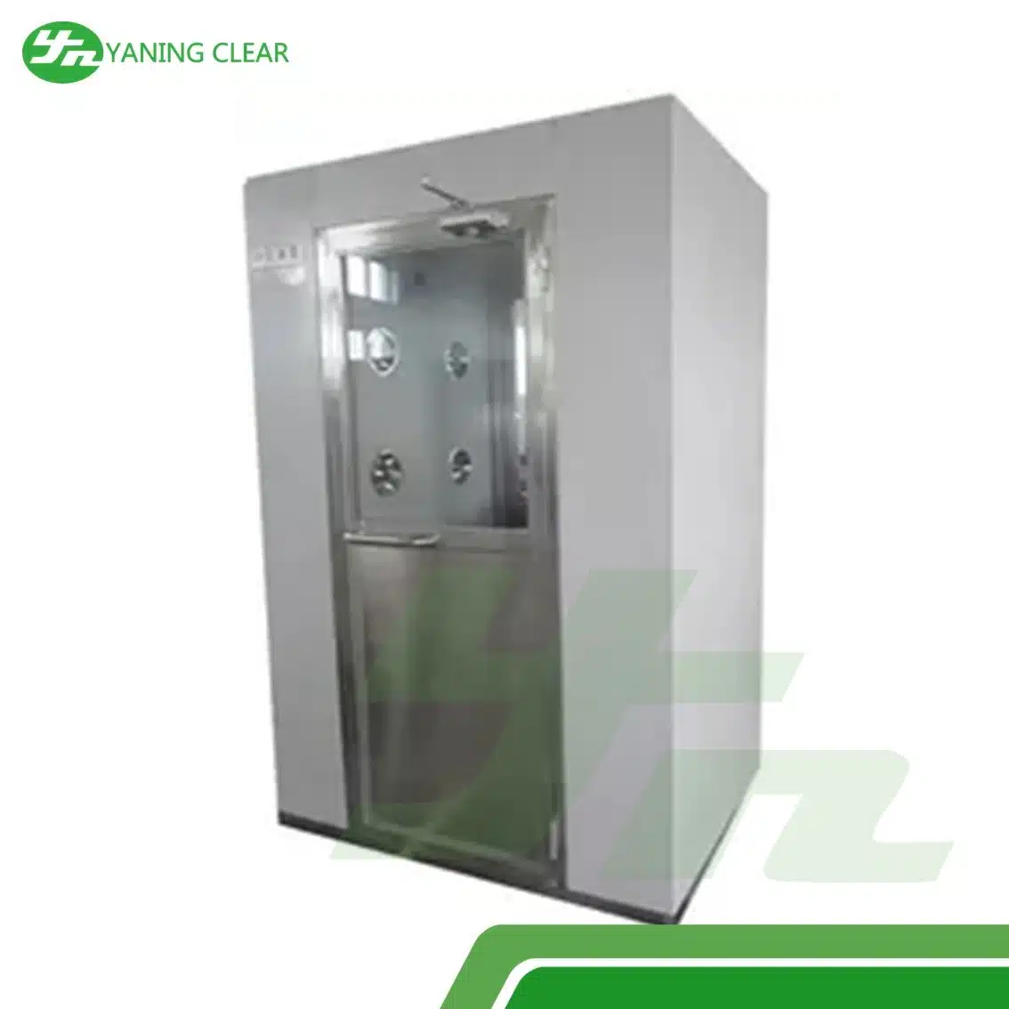 Powder Coating Cleanroom Air Shower Unit For Double Persons Double Blows (2)