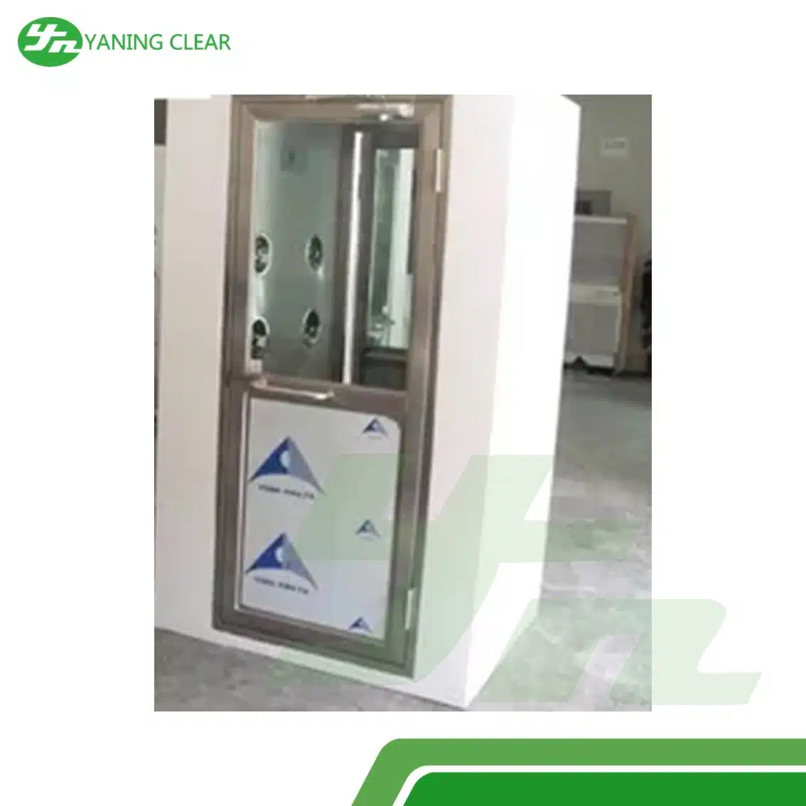 Powder Coating Cleanroom Air Shower Unit For Double Persons Double Blows (4)