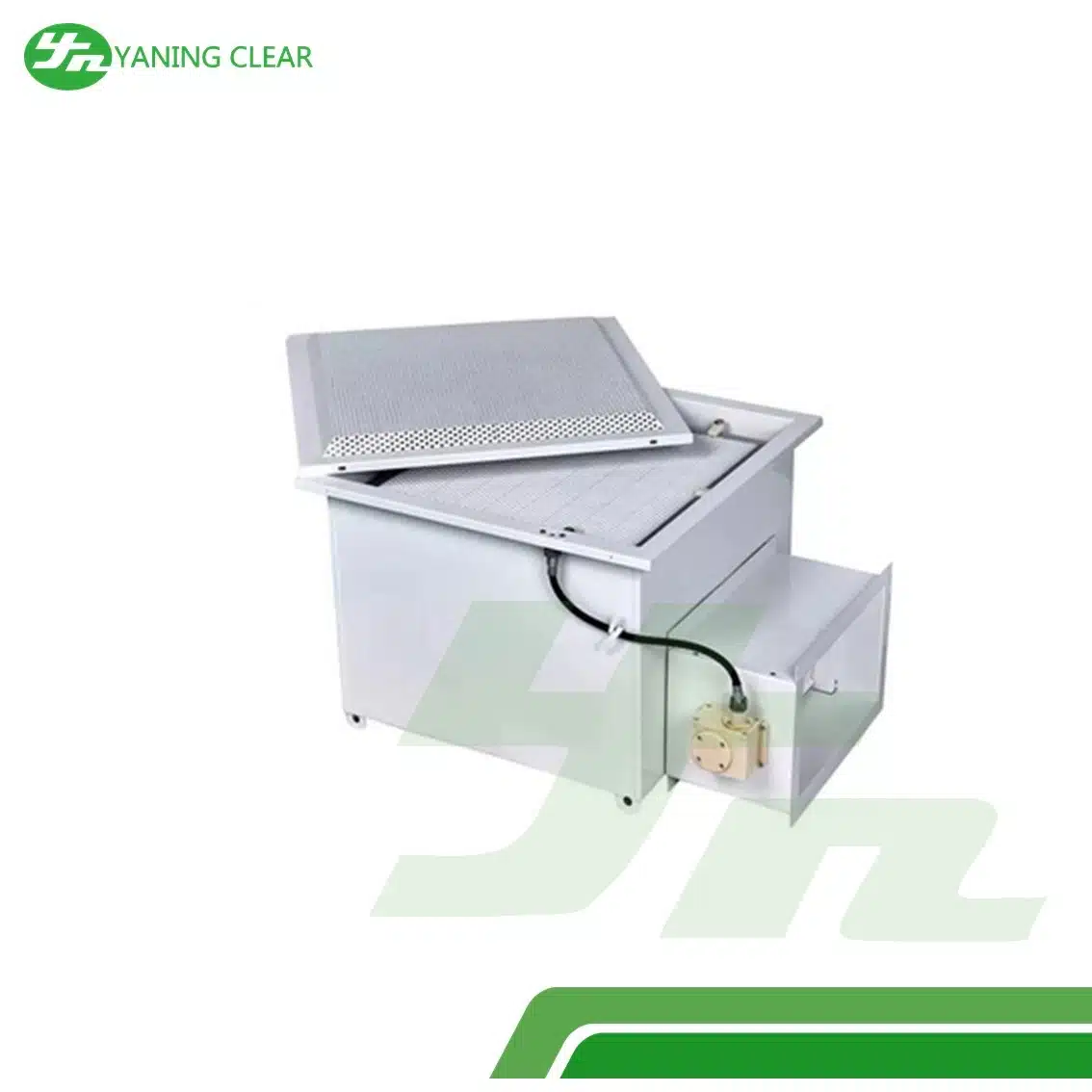 Powder Coating HEPA Laminar Flow Diffuser , Hepa Air Filter Box With Air Valve (3)