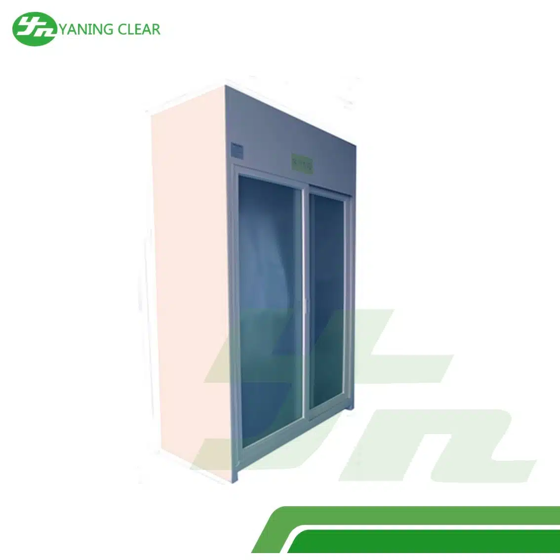 Powder Coating Steel Laminar Air Flow Garment Storage Cabinet Cleanroom Wardrobe (2)