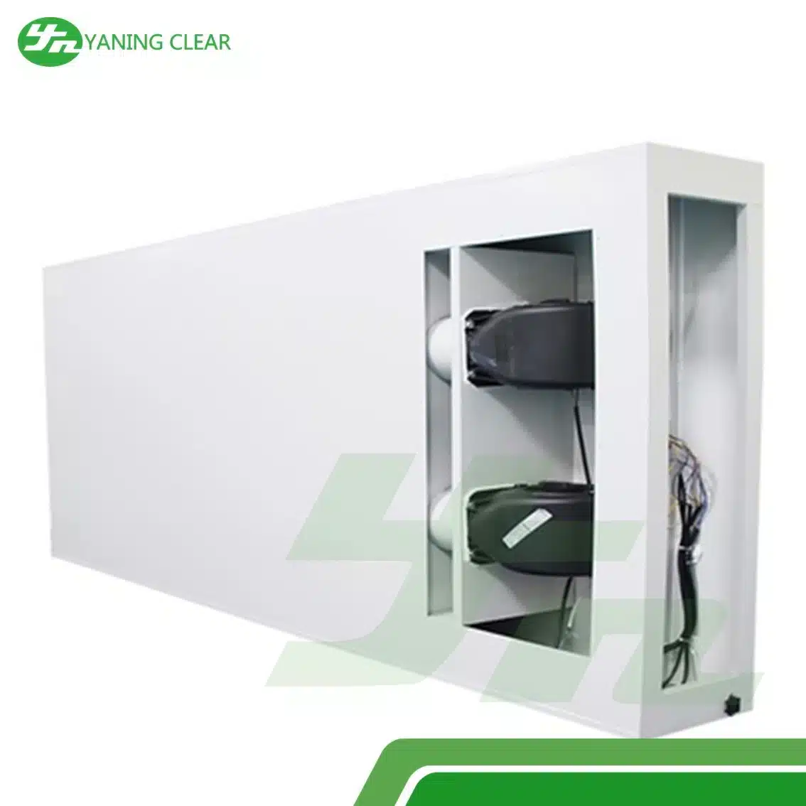 Powder Coating Steel Laminar Air Flow System Ceiling Unit For Pharmaceutical Engineering (3) Laminar air flow baja powder coating untuk industri farmasi