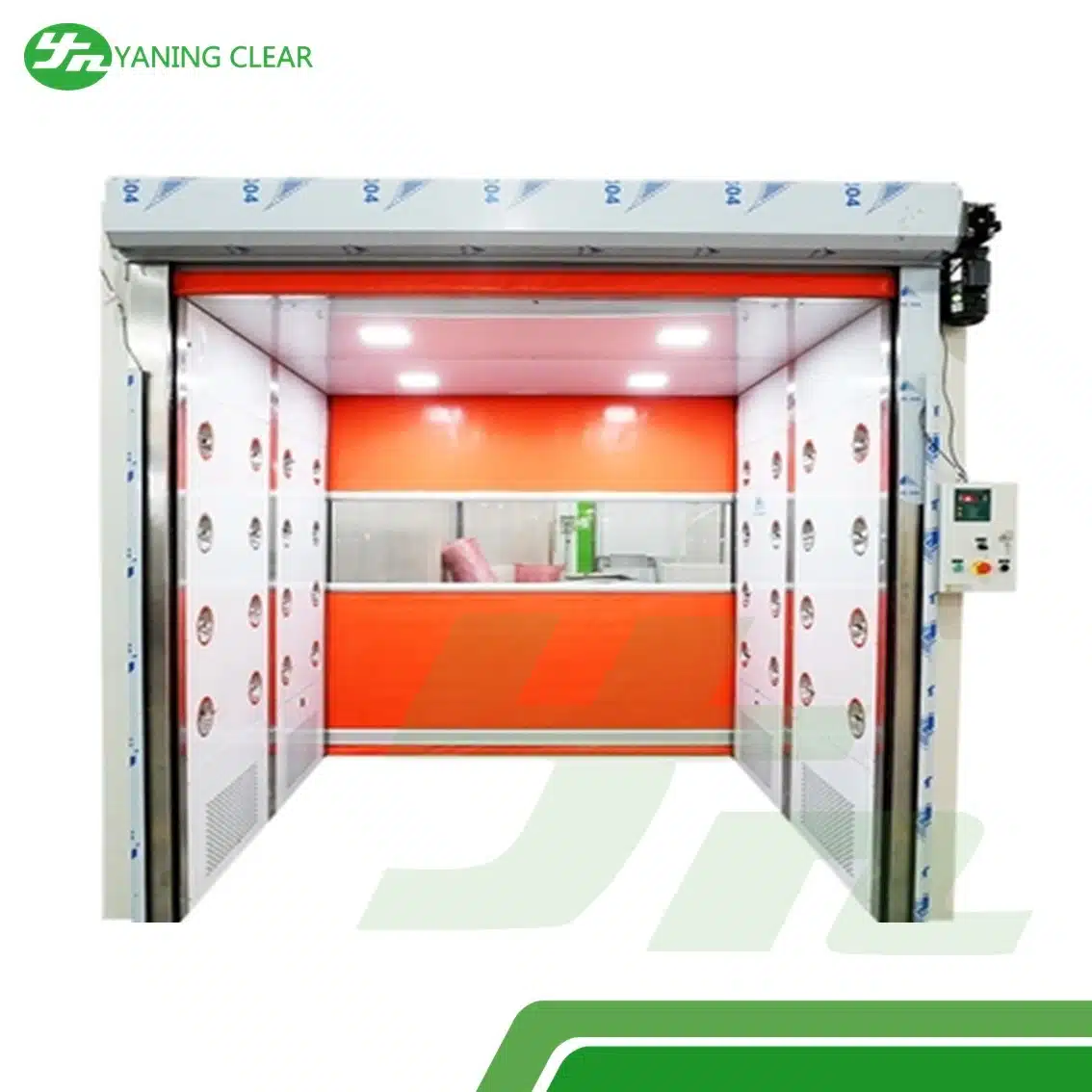 Rolling Door Cargo Air Shower Room Pass Thru Box For Clean Room Accessories (2)