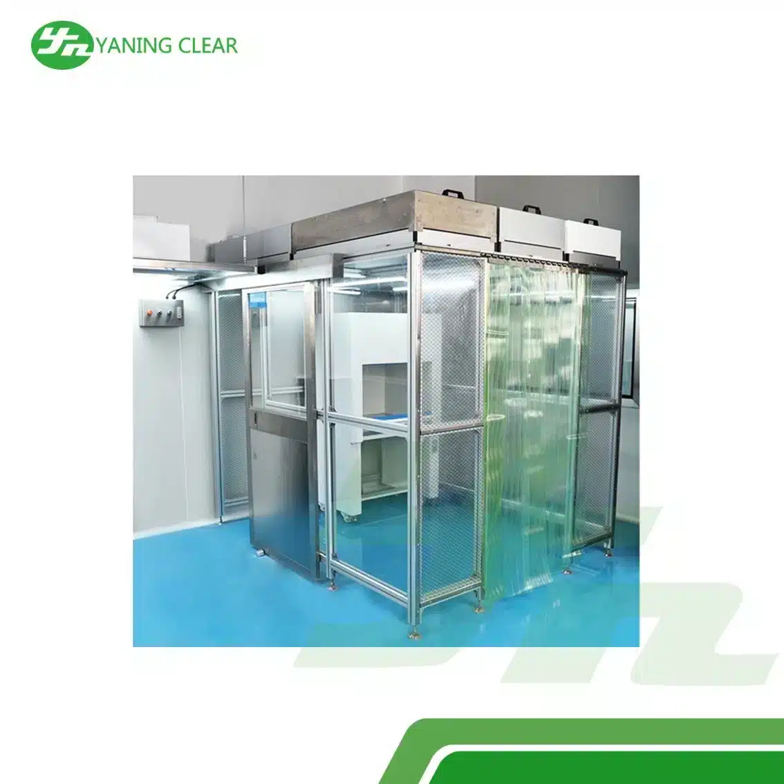 SUS304 Class 1000 Pharmacy Clean Room Modular Construction Convenient Movement (2)_result