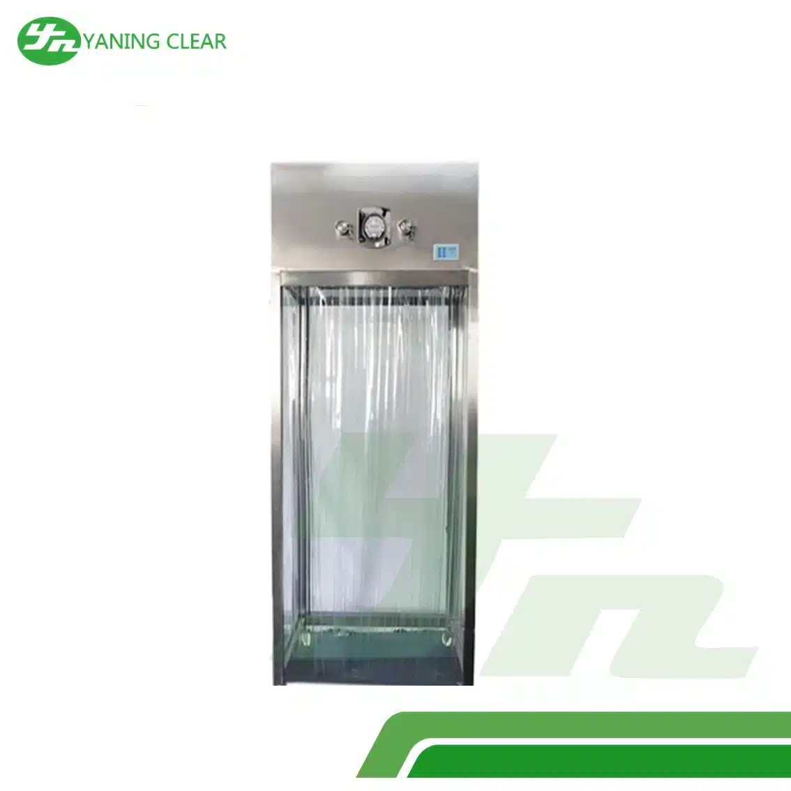 SUS304 Clean Room Booth Weighing Sampling GMP Powder Coated For Lab (4) Booth ruang bersih stainless steel SUS304 standar GMP untuk laboratorium