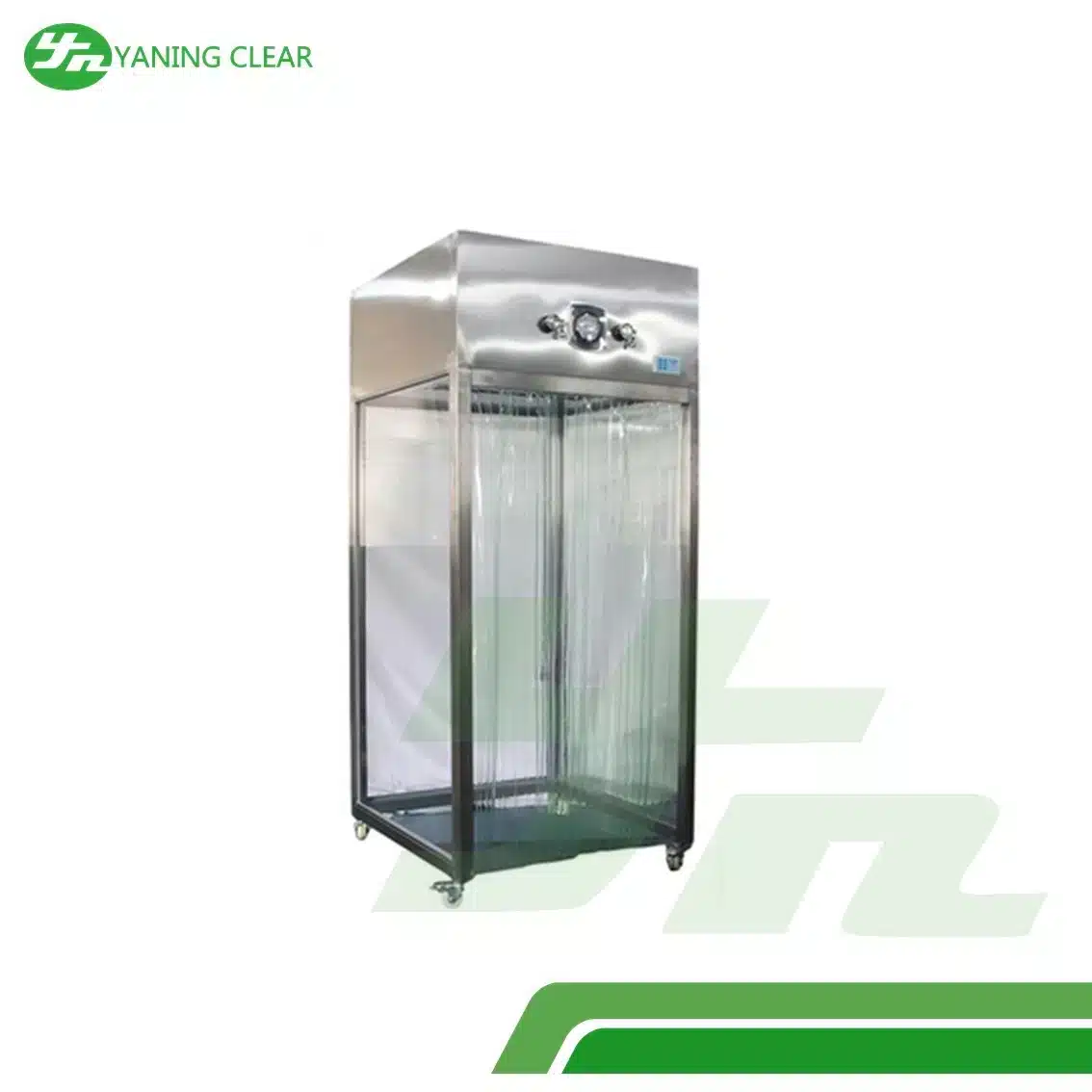SUS304 Clean Room Booth Weighing Sampling GMP Powder Coated For Lab (6)