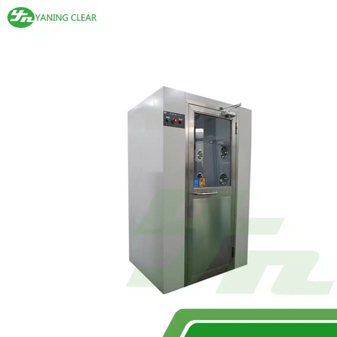 Slide3_result Air shower tunnel stainless steel tiupan dua sisi untuk pabrik