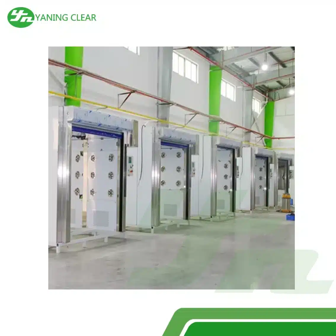 Slide4_result Cargo air shower stainless steel SUS304 jalur barang untuk pabrik