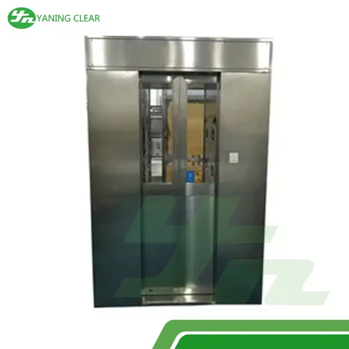 Small Cleanroom Air Shower , Portable Air Shower 0-99s Adjustable Shower Time (2) Air shower tipe mobile siklus 99 detik untuk ruang bersih