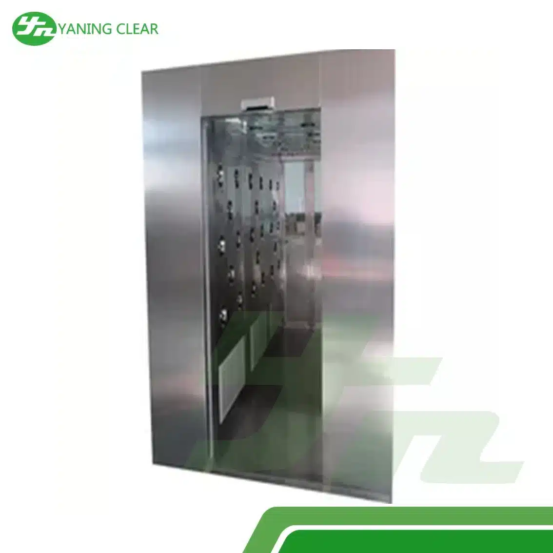 Small Cleanroom Air Shower , Portable Air Shower 0-99s Adjustable Shower Time (3)