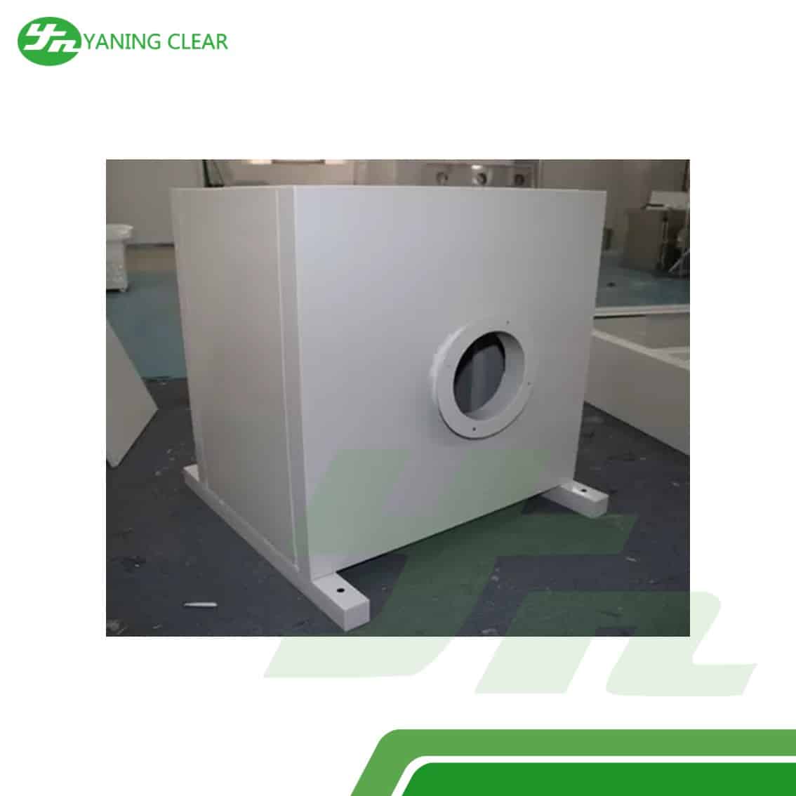 Special Vents Hepa Filter Terminal Box Diffuser 500m3H 250mm Round Duct Terminal HEPA box kapasitas 500 m³/jam untuk ruang bersih