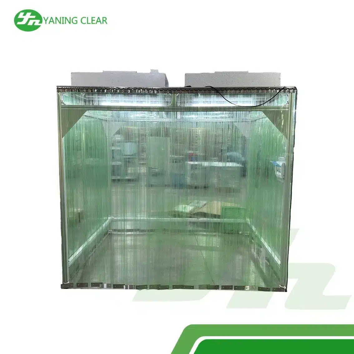 Stainless Steel 304 Class 100000 FFU Clean Room Booth With Air Shower (5)_result