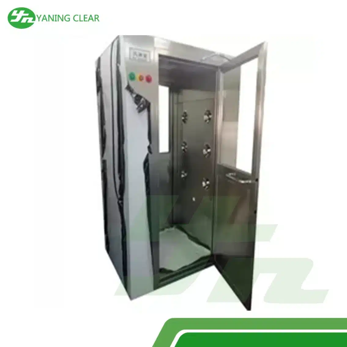 Stainless Steel Air Shower Clean Room Equipment 62dB Noise For Class 100 Clean Room (3)
