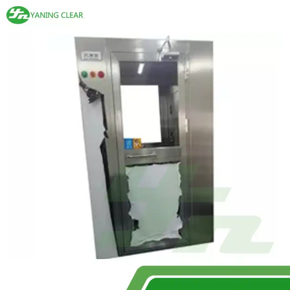 Stainless Steel Air Shower Clean Room Equipment 62dB Noise For Class 100 Clean Room (4)