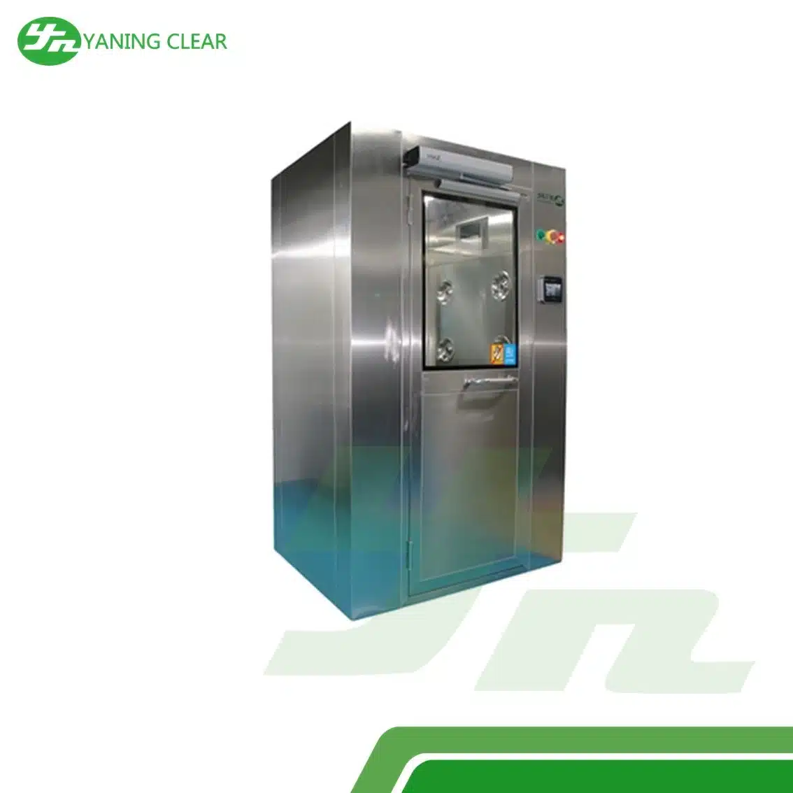 Stainless Steel Cleanroom Air Shower With G4 (6) Air shower stainless steel kelas filter G4 untuk ruang bersih