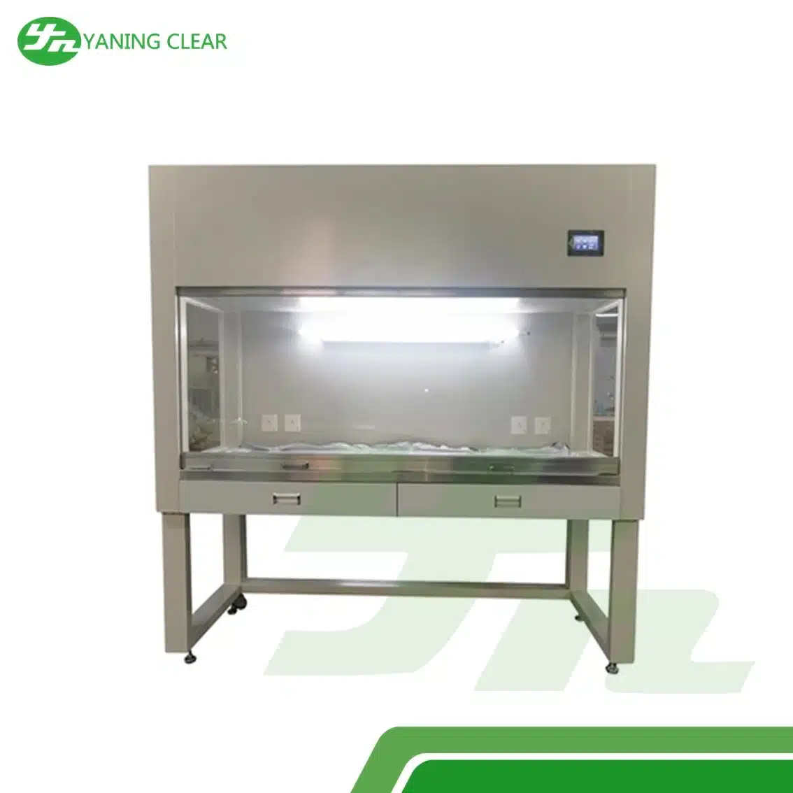 Stainless Steel Cleanroom Laminar Clean Bench Workbench Anti - Static Worktable (2) Clean bench laminar stainless steel antistatik untuk ruang bersih