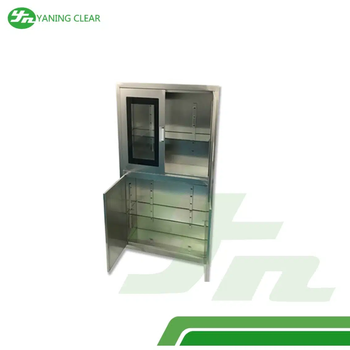 Stainless Steel SUS304 Hospital Medicine Cabinet Office (5) Lemari instrumen medis stainless steel SUS304 untuk rumah sakit