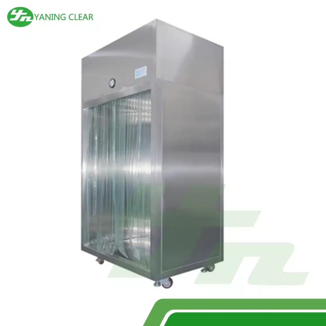 Toughened Glass Walls Laminar Air Flow System , Raw Material Sampling Booth 0 (4)