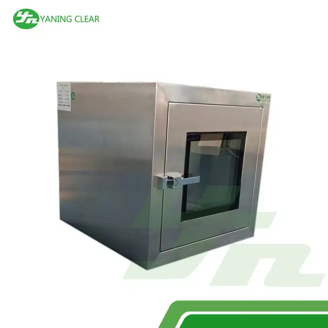 Transfer Window 220v50hz Clean Room Pass Through Box Stainless Steel (2) Pass box stainless steel untuk ruang bersih