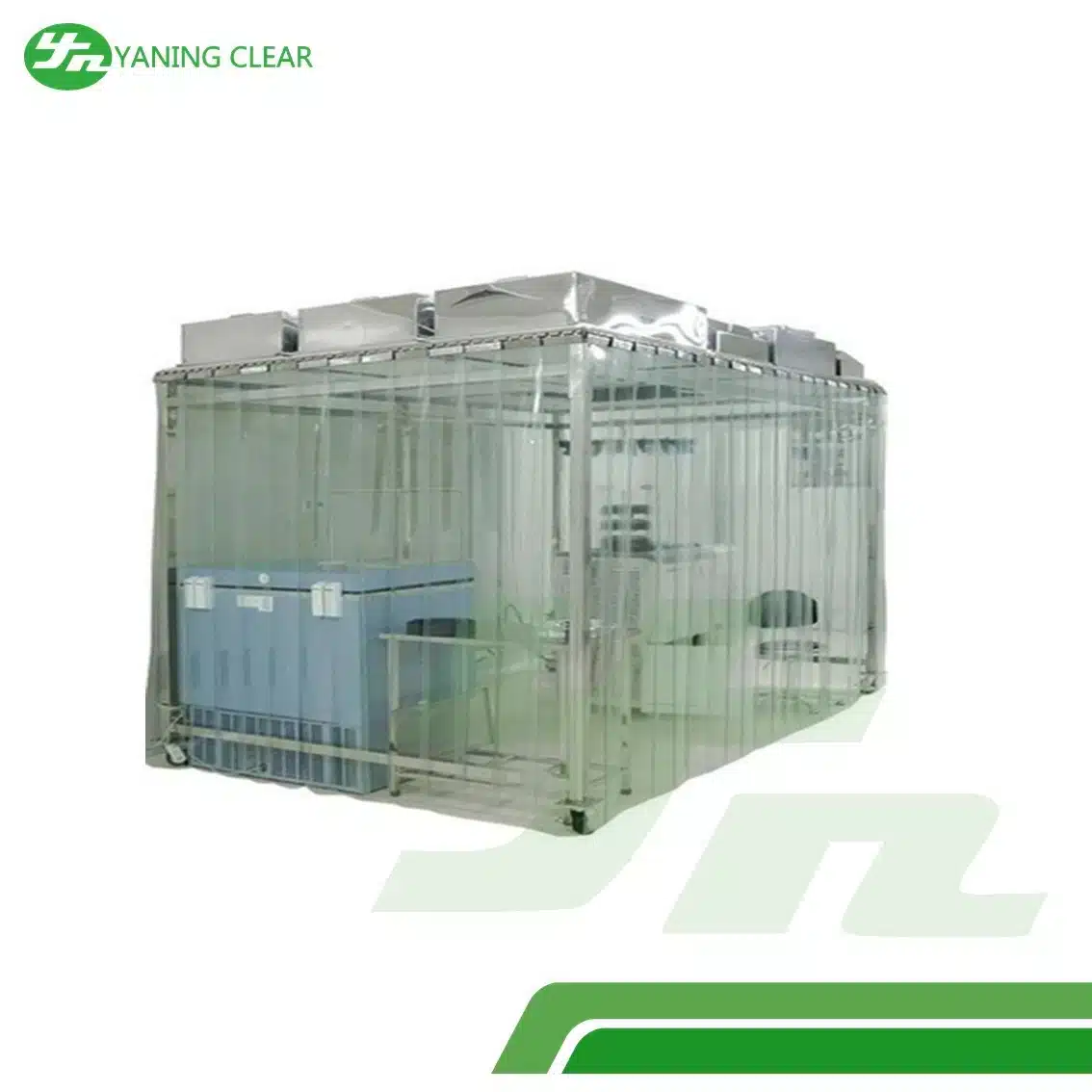 Unit Standard Dust Free Ffu Clean Room Modular Quickly Installation (4) Fan filter unit (FFU) bebas debu sistem modular untuk ruang bersih