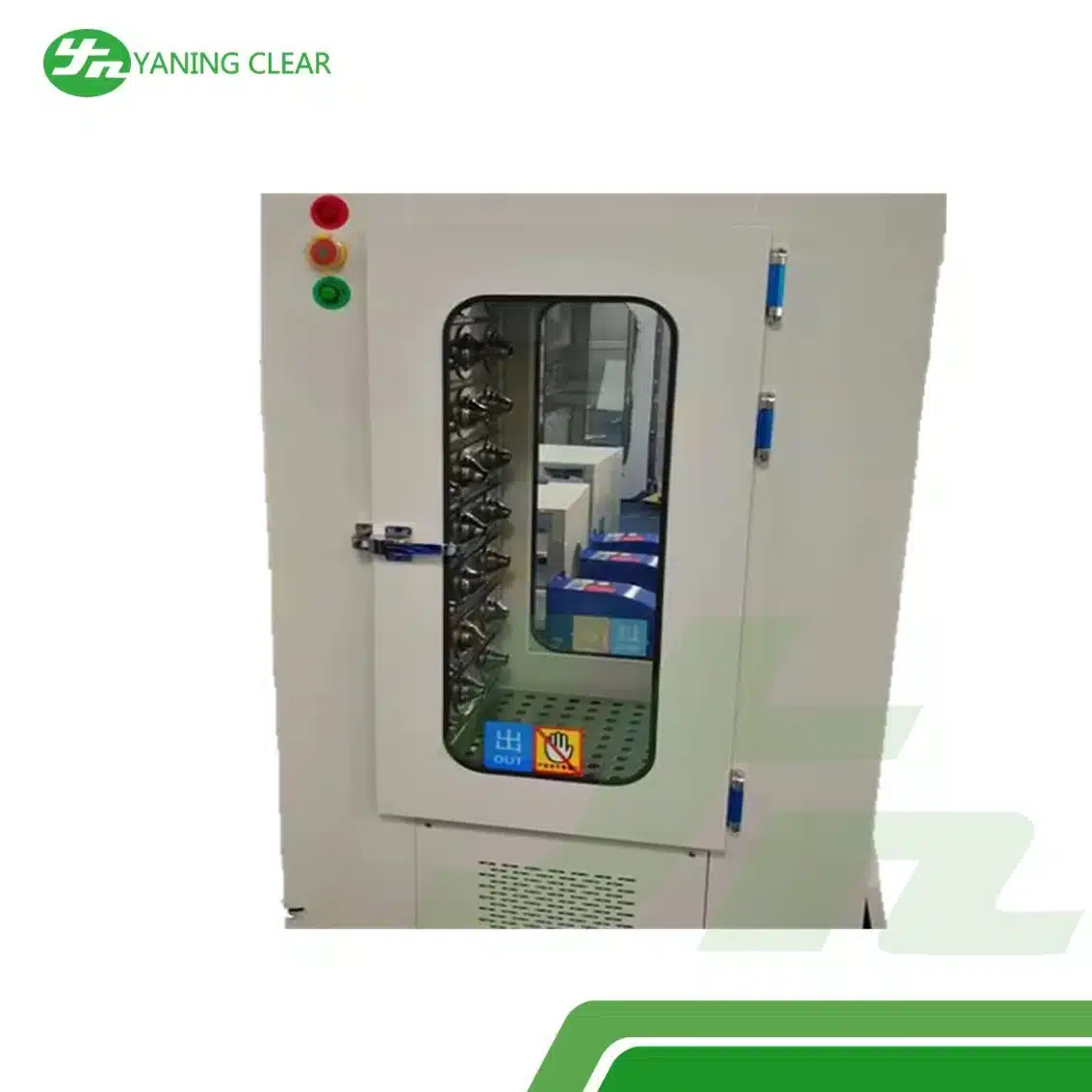 YANING Clean Room Pass Through Box Electronic Interlocking Control For Air Shower (4)