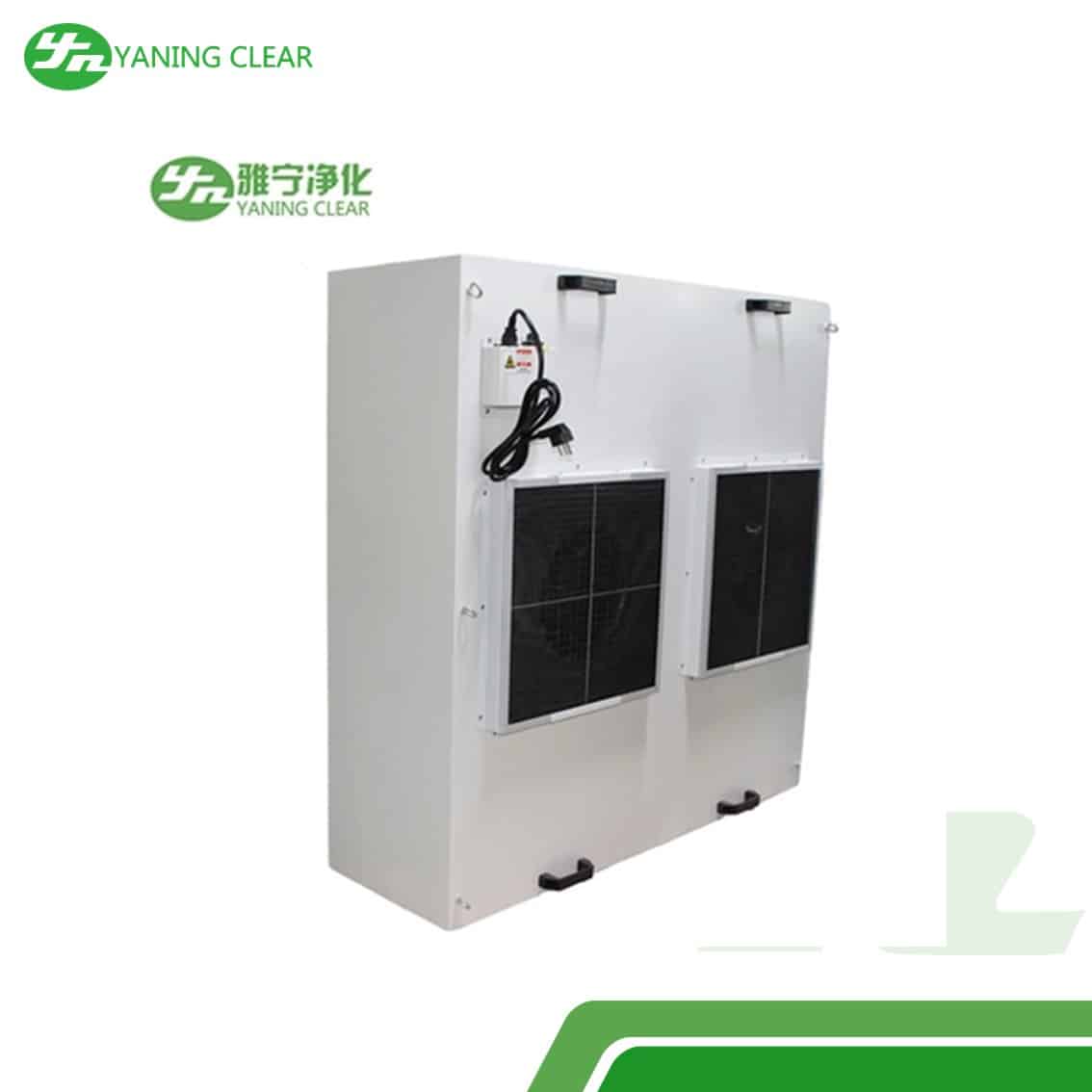 YANING Cleanroom Standard ISO14644-1 CE Certified Laminar Flow Air Purifier FFU Hepa Fan (1)