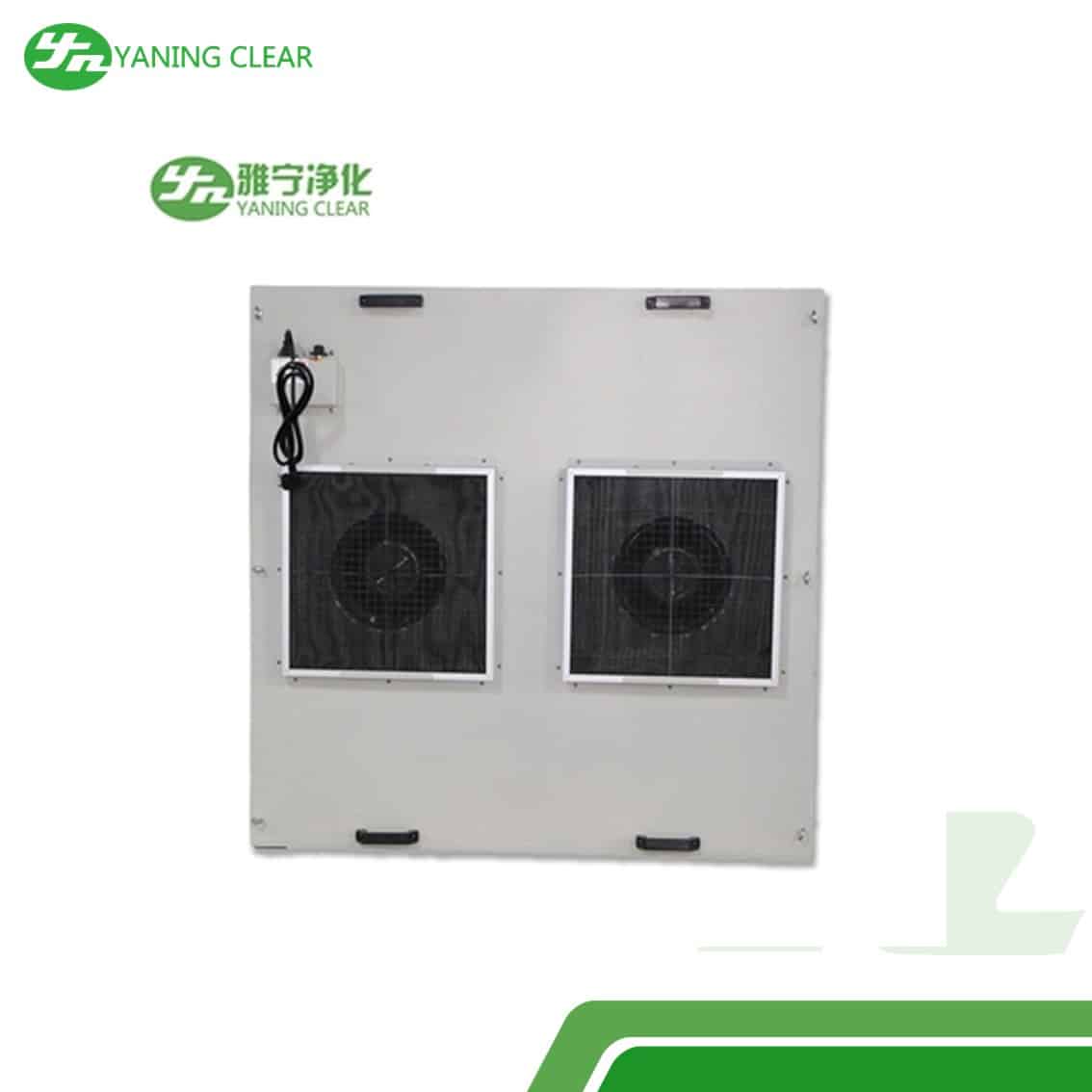 YANING Cleanroom Standard ISO14644-1 CE Certified Laminar Flow Air Purifier FFU Hepa Fan (2)