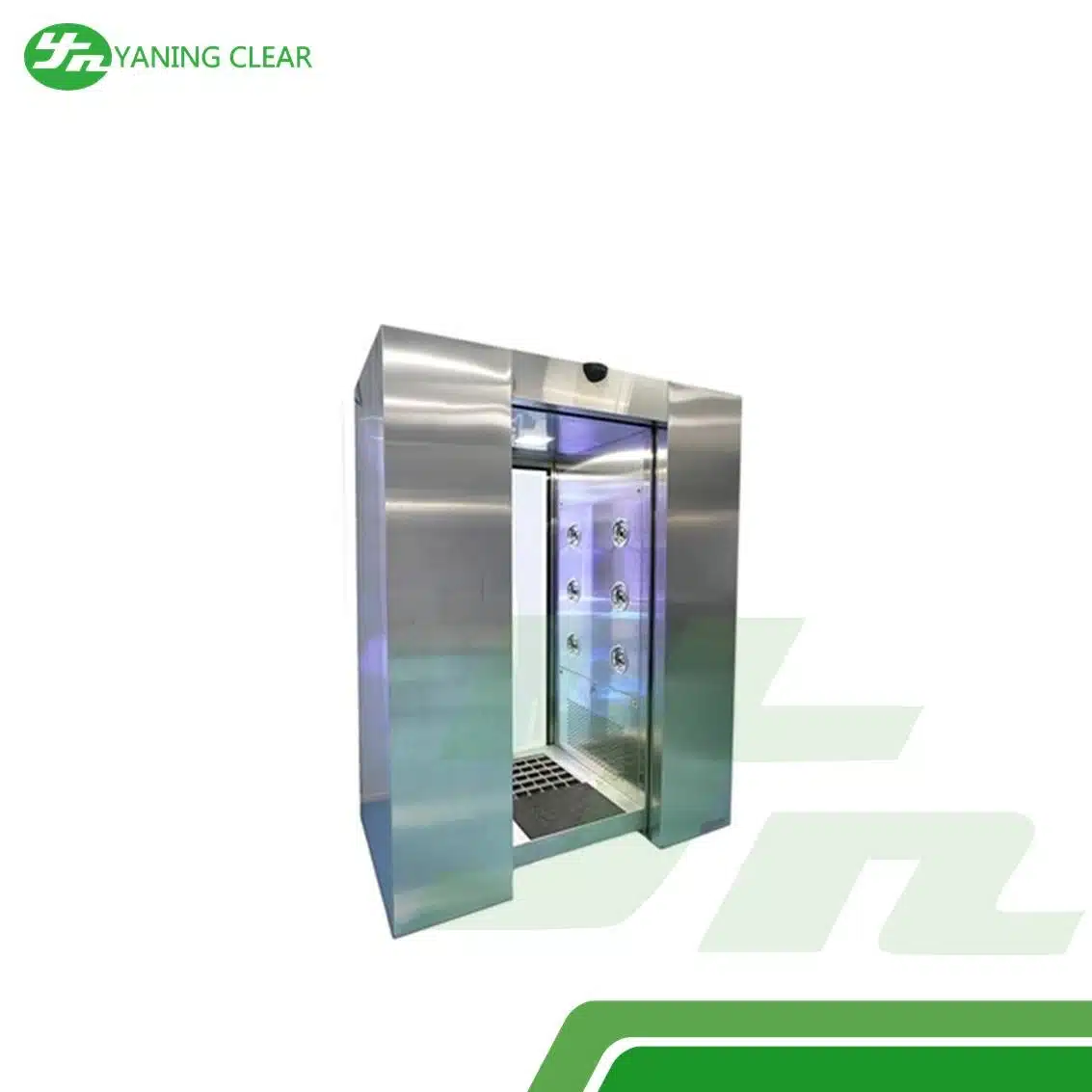 YANING Particulate Scrub Air Shower HEPA Filter Auto Sliding Door for Cleanroom (2)