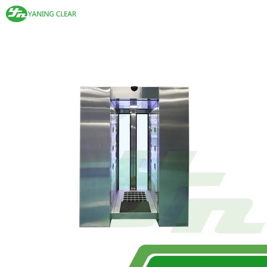 YANING Particulate Scrub Air Shower HEPA Filter Auto Sliding Door for Cleanroom (3)