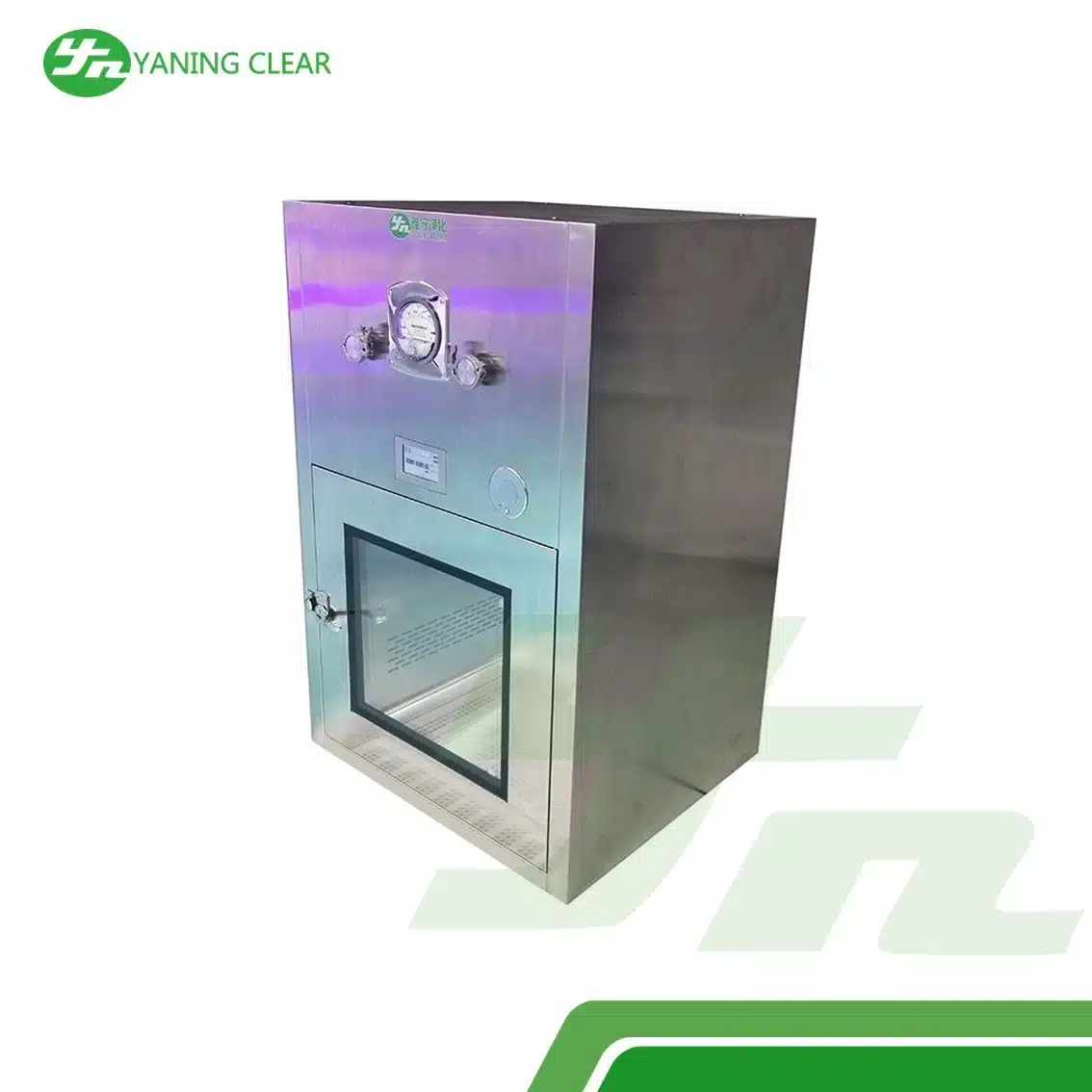YANING Sterilizing Clean Room Equipment Pass Through Box Phramaceutical Dynamic Pass Box (4) Pass box tipe dinamis untuk ruang bersih