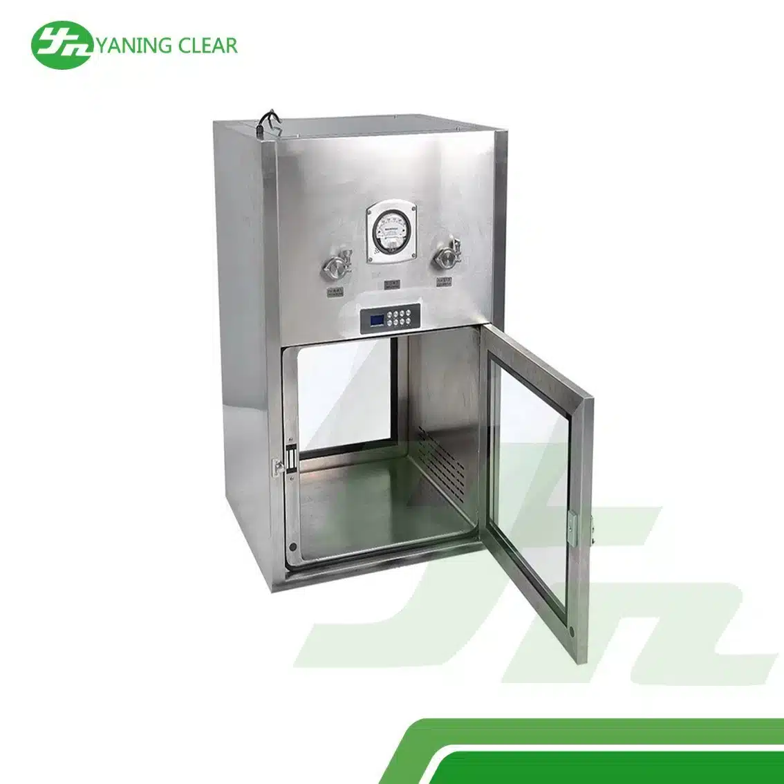 YANING Sterilizing Clean Room Equipment Pass Through Box Phramaceutical Dynamic Pass Box (6)