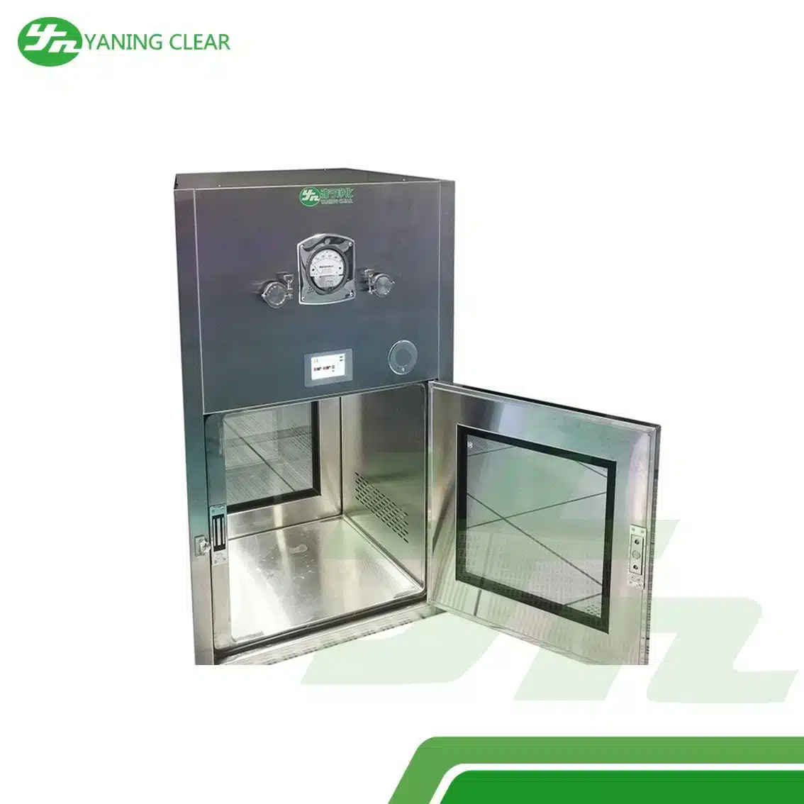 YANING UV Lamp Clean Room Pass Through Box Air Purifier Air Shower Pass Box (2)