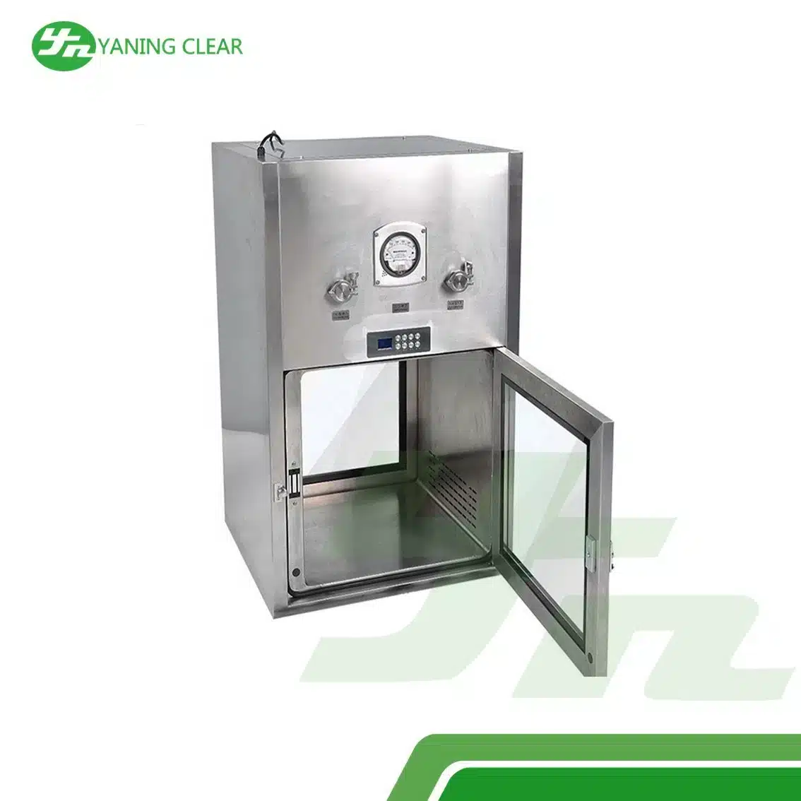 YANING UV Lamp Clean Room Pass Through Box Air Purifier Air Shower Pass Box (5)