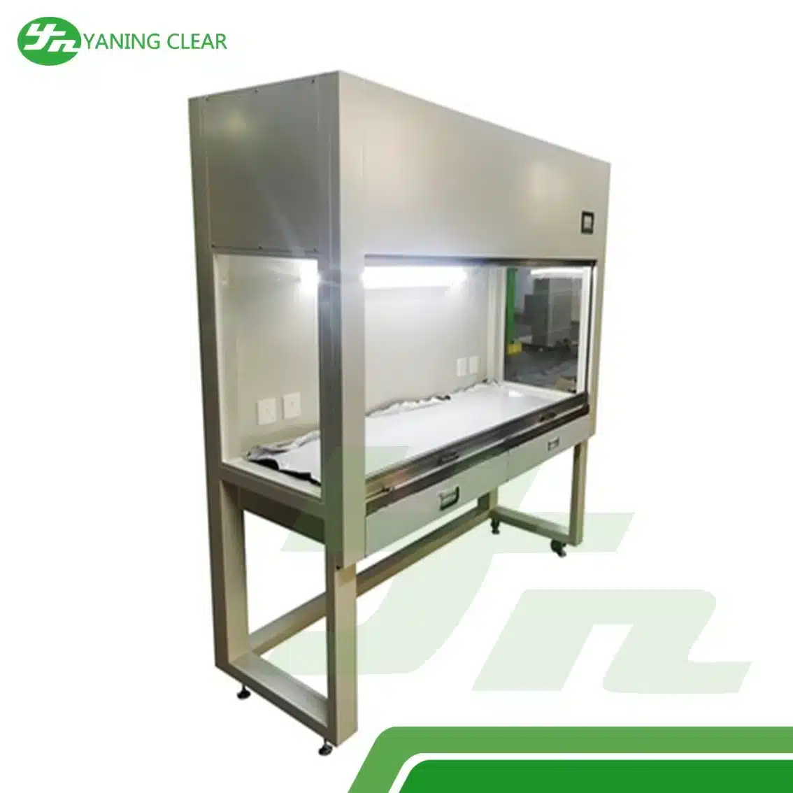 YANING Vertical Laminar Flow Clean Bench 200w For Lab Hospital (1)