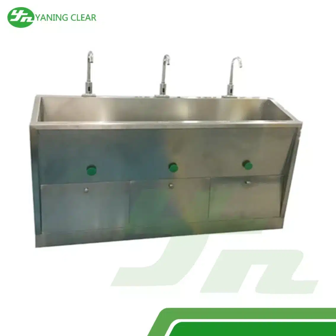 Yaning Hand Wash Sink Hospital Lab Infrared Automatic Sensing Stainless Steel Industrial Hand Wash Sink (1)