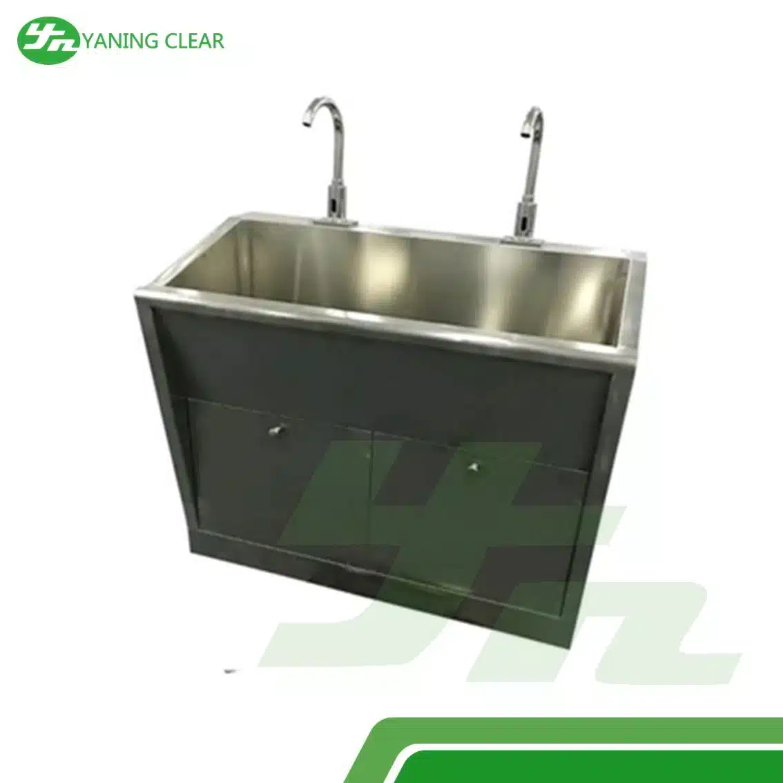 Yaning Hand Wash Sink Hospital Lab Infrared Automatic Sensing Stainless Steel Industrial Hand Wash Sink (2)