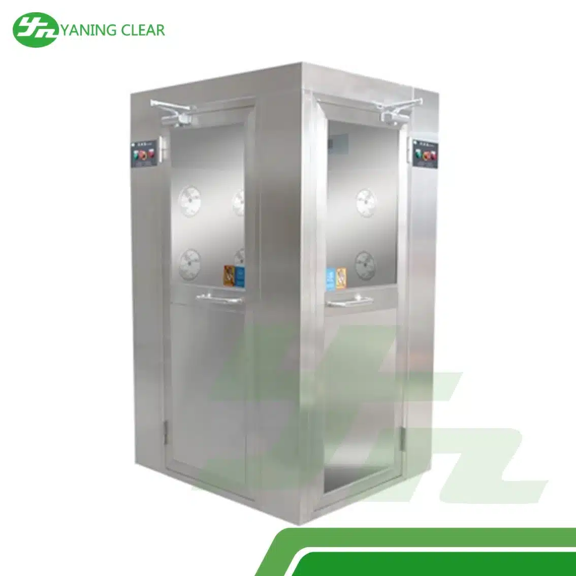 Yn-1500A Stainless Steel Support Clean Room Air Shower With Customizable Interior Size Lxwxh of 790X880X1910mm (1)