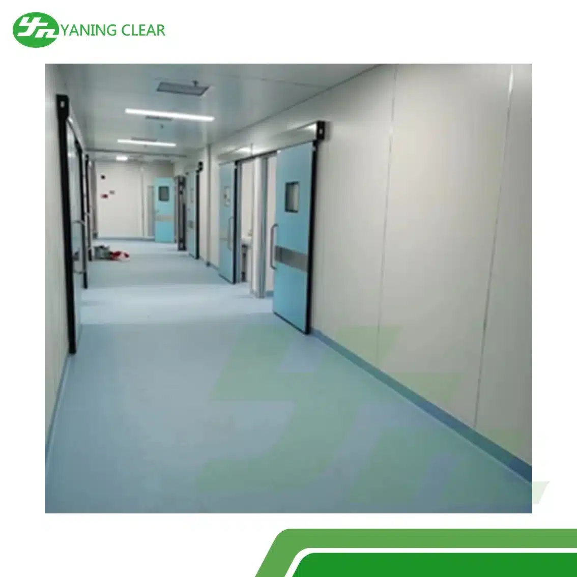 Airtight Single Leaf Automatic Sliding Door For Cleanroom And Hospital (3)